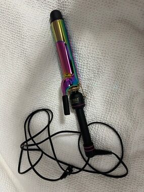 Iridescent Rainbow Curling Iron - Women Hair Tool